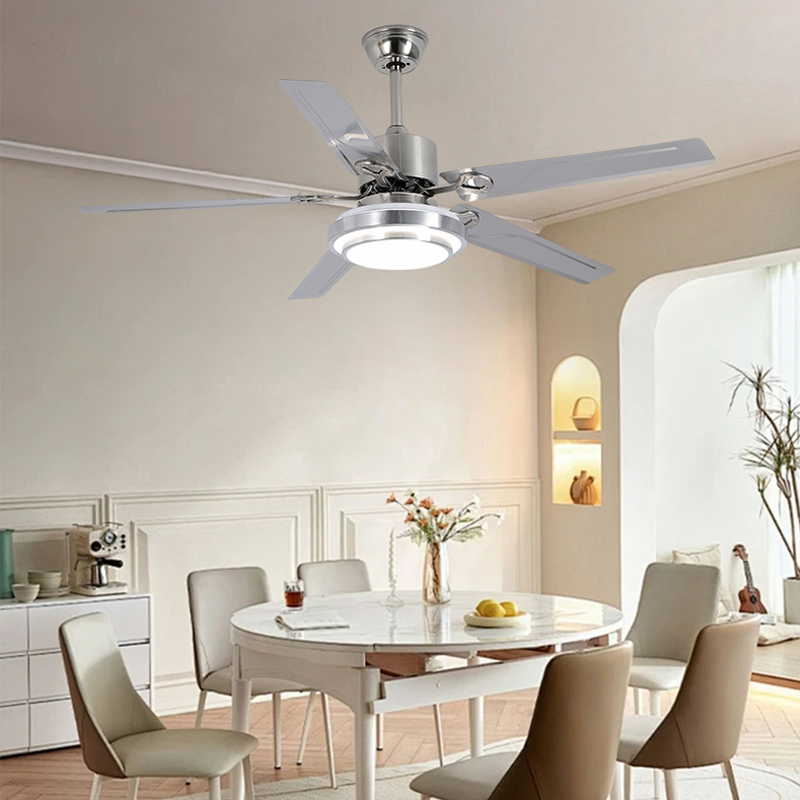 fan lamp Ceiling Mounted Silent Fans with Soft Breeze Spacious Living Room Lighting Solution-CF005