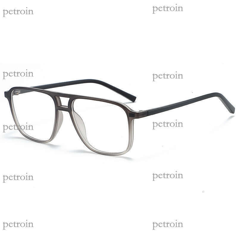 Fashion Double Bridge Magnetic Polarized TR90 Frame Multi-Lens Interchangeable Sunglasses Can Be Paired with Prescription Glasses