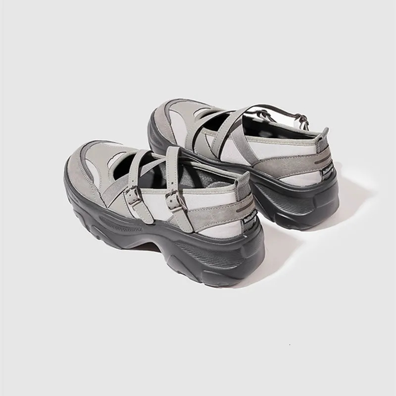 Ballet Style Fashion Spring Autumn Mary Janes Women Flats Comfortable Soft Platform Sports Loafers Casual Chunky Sneakers Shoes 250809