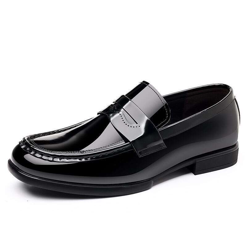 New Cowhide Loafer, Fahion Bean Hiny Urface, One Foot Men' Hoe, Formal Wear, Britih Buine Caual Leather