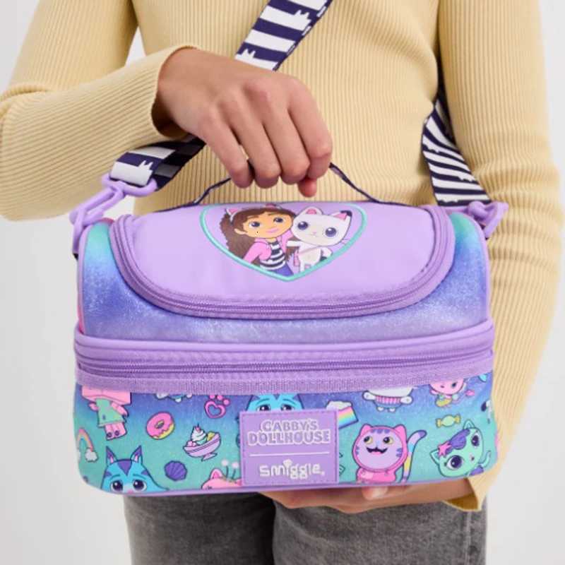 New Australia Smiggle Children Schoolbag Girl Gabby Shoulder Backpack Meal Bag Modeling Bags 14 Inch New Semester Gifts X250815