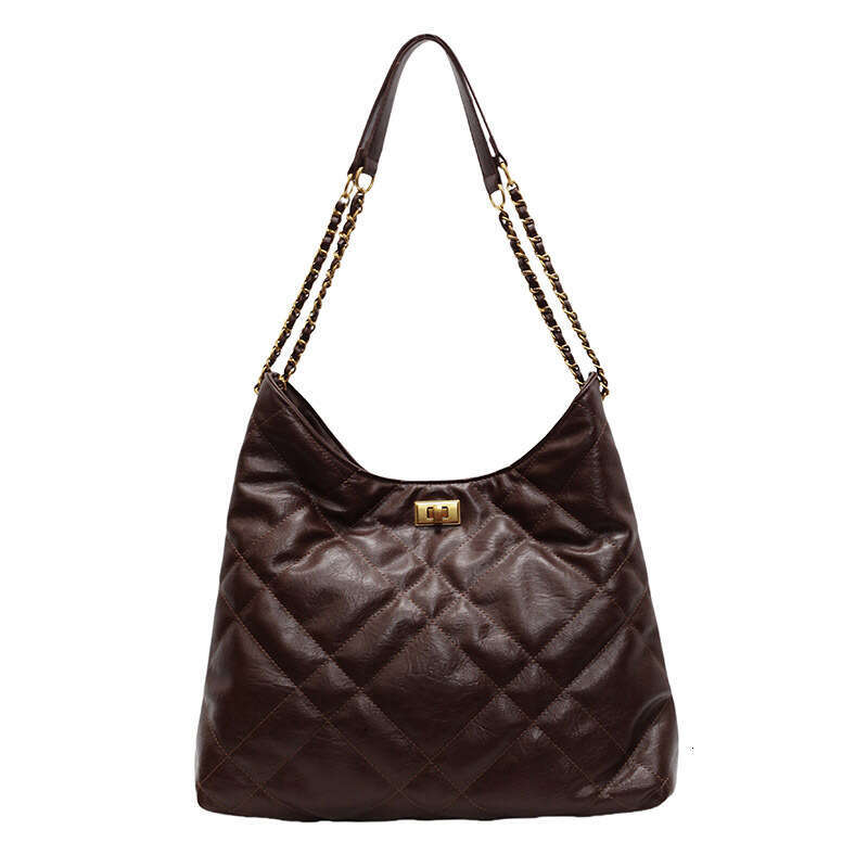 Quilted Chain for Women 2025 New Commuter Versatile Shoulder High-End Large Designer Bags Capacity Tote Bag