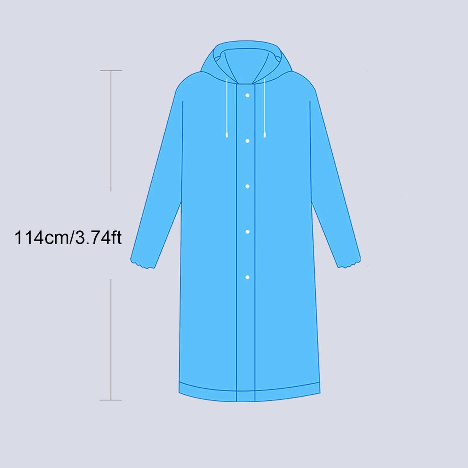 New Unisex EVC Waterproof Raincoat Outdoor Hiking Portable Adult Poncho Raincoat Emergency Outdoor Lightweight Anti-rain Coats Y250814
