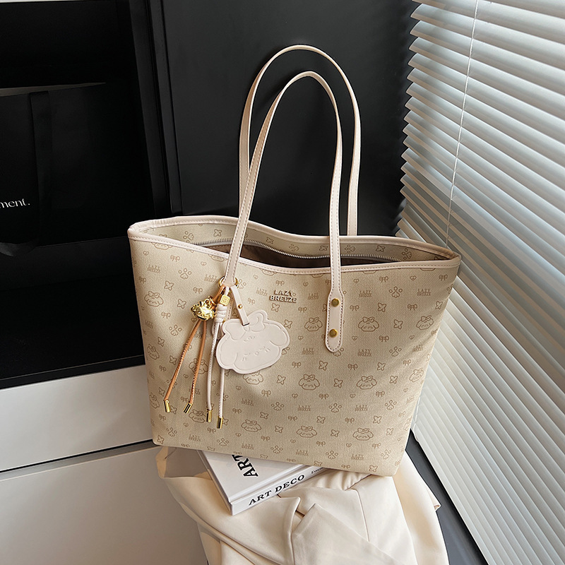 Large Capacity Luxury Women's Vintage Handbag Free Shipping Designer New Minimalist Single Shoulder Underarm Bag Fashion Casual Shopping Bag