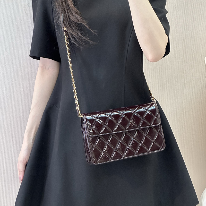 Big Bull Factory Designer Crossbody Bag Women Messenger Bag 22.5cm Shoulder Bag Calfskin Flap Bag With Box CAS5633A
