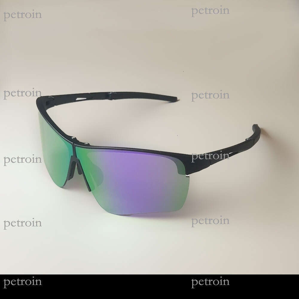 New Folding Outdoor Sports Cycling Half Frame Portable Colorful Sun Protection Sunglasses Professional Windproof Ultra-light Glasses