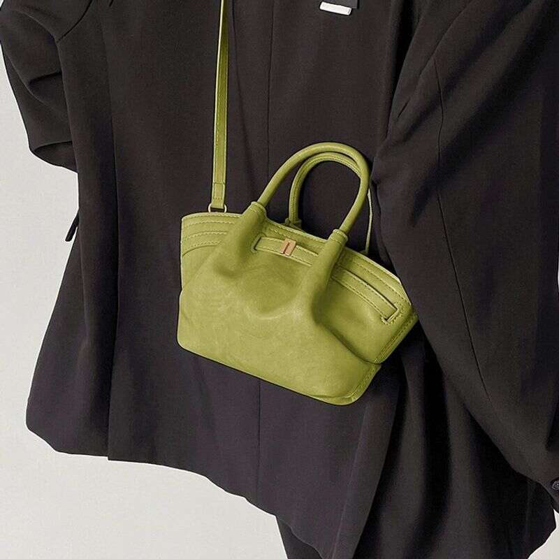 2025 New Tote Dumpling Women's Belt Buckle Design, Large Capacity Shoulder Crossbody Bag, Fashion Trend Casual Versatile Daily