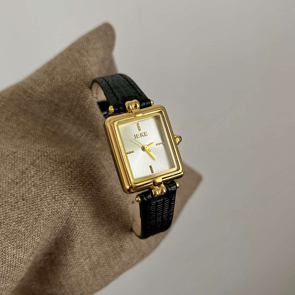 Oval Small Dial Thin Strap Designer Watch for Women Women, Niche Light Luxury Korean Style, Compact and Exquisite
