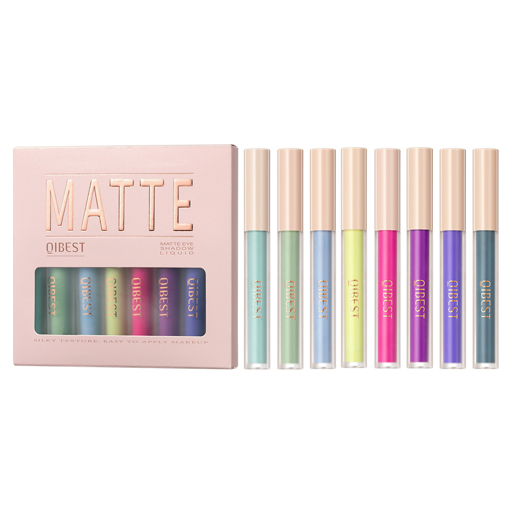Low-saturation Matte Liquid Eyeshadow Veet Contouring Shadow Pigments Eye Cheek Dual-use Long Lasting Professional Makeup X250815