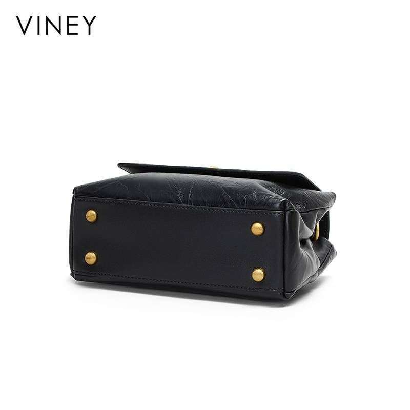VINEY Ladies 2025 New Crossbody Women's Genuine Leather Large Capacity High-End Handbag Shoulder Bag