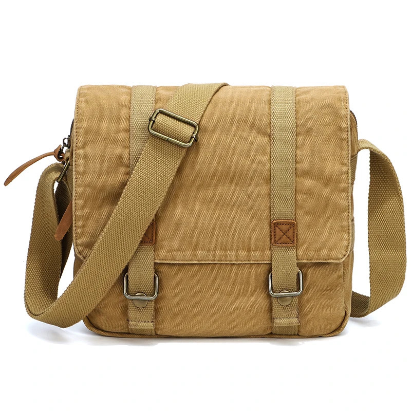 Fashion Canvas Single Shoulder Bag Men Women Unisex Travel Crossbody Bag Outdoor Casual Satchel Vintage Messenger Bags 250809