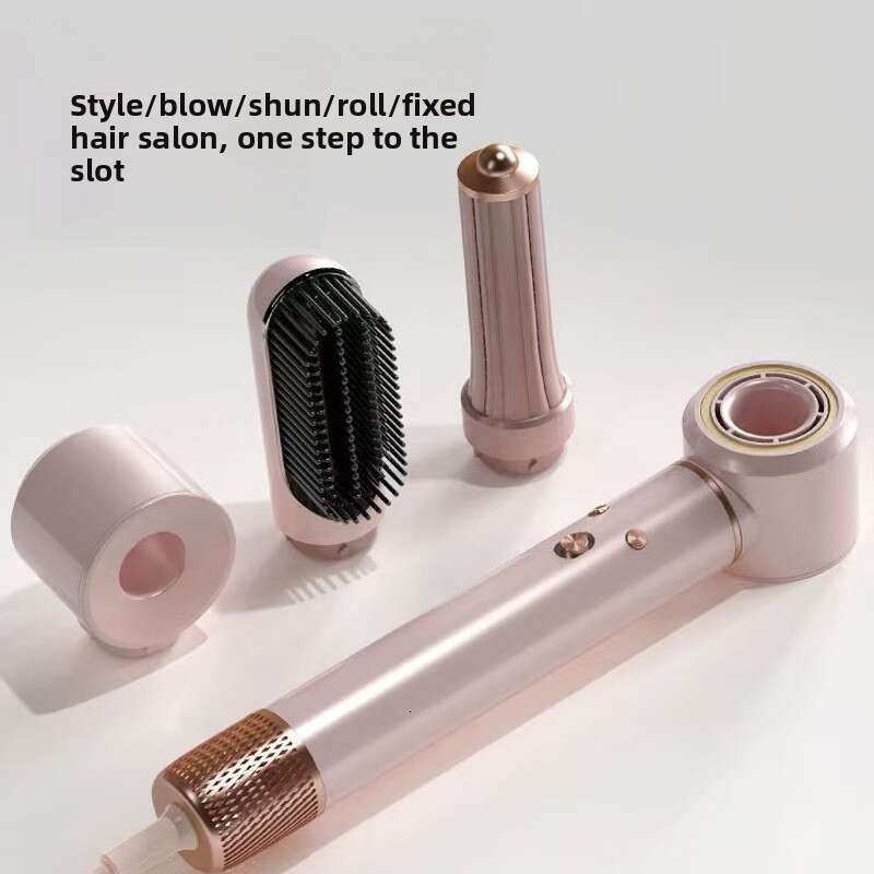 New Product 5-In-1 Bladeless Negative Ion Multifunctional Household Electric Dryer Hair Straightener Curler