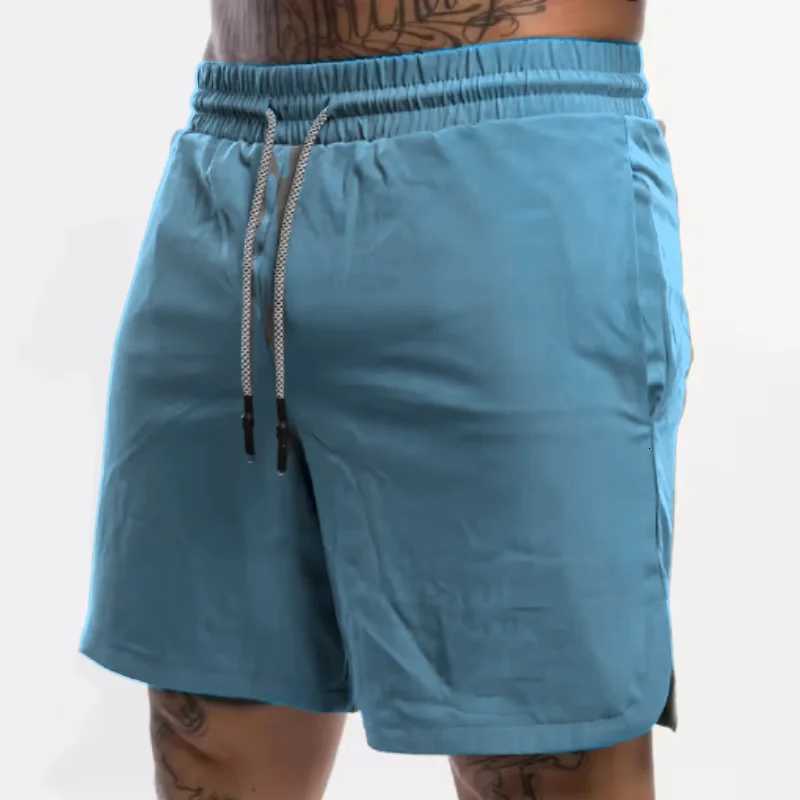 Men Hot Shorts Light Weight Thin Short Pants Running Squat Fitness Shorts Men GYM Wear Quick-drying Drawstring Shorts Y250814