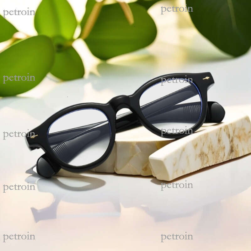 New Fashion Oval Photochromic Glasses for Women Trendy Blue Light Blocking Simple Versatile Eyeglass Frames