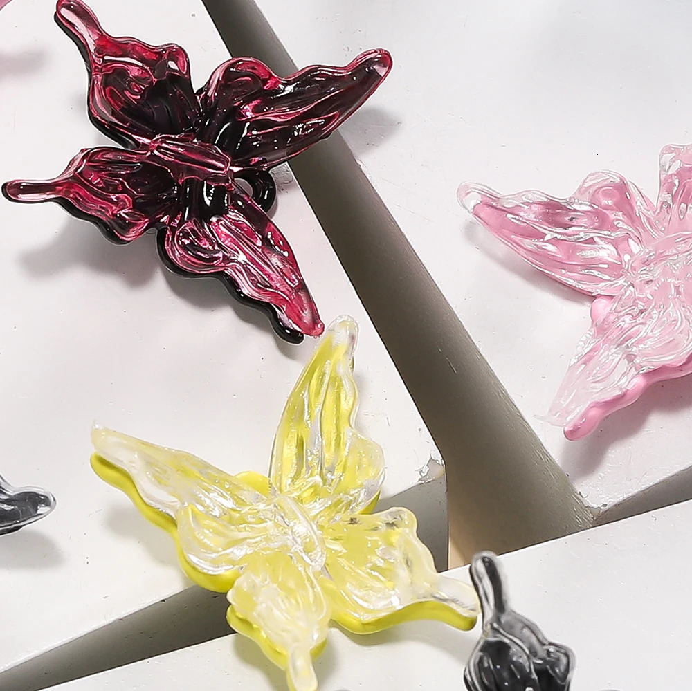 1Pcslot Butterfly Peandant Alloy Metal Animal Charms Colorful Butterflies For DIY Necklace Bracelet Jewelry Making Finding 250804