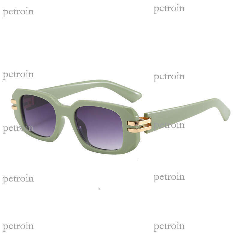 New Small Frame Square High-end Sunglasses Women's Trendy Fashion Street Photography Men's Glasses