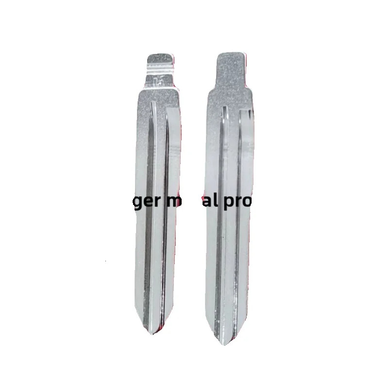 New Folding Middle Side Slot Head Brass Material Car Key Blank hot sale products