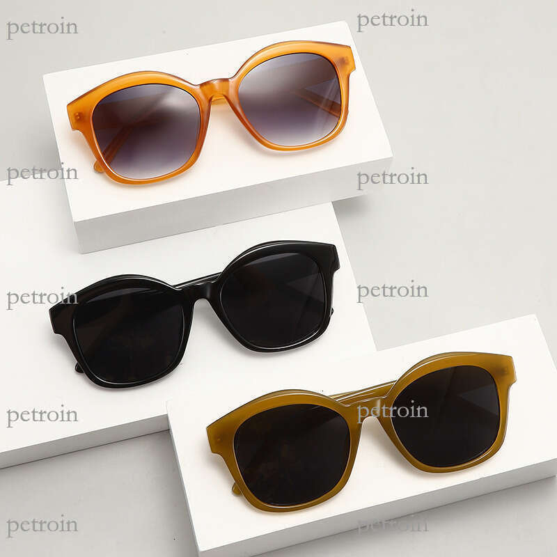 New Fashion Cat Eye Large Frame for Women Trendy Internet Celebrity Sun Glasses UV Protection Sunglasses