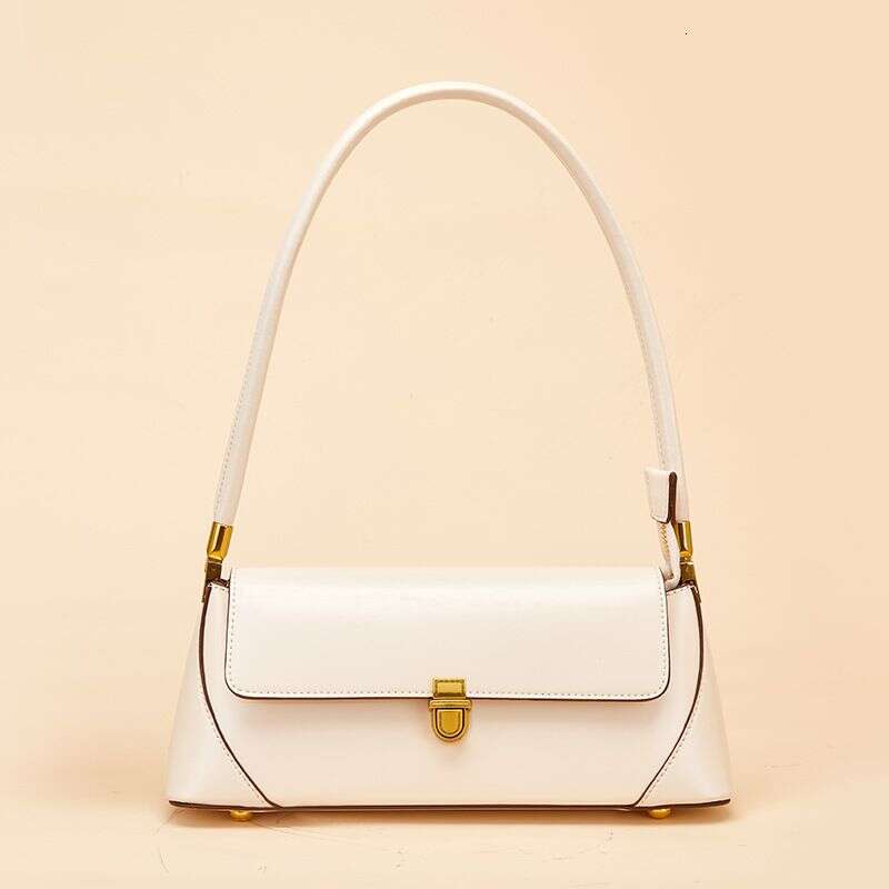Niche Stick For 2025 New Internet Celebrity Underarm Summer French Shoulder Genuine Leather Women Bag