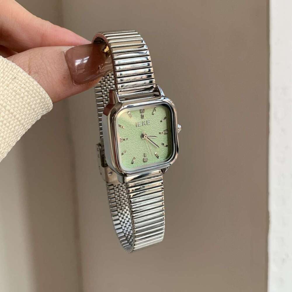 Minimalist Cool Style Designer Small Square Steel Band for Women Ins High-end Light Luxury 2025 New Quartz Watch