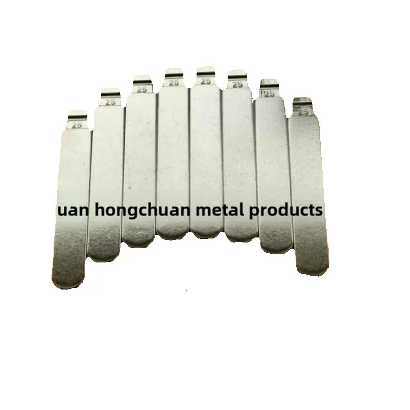 New Folding Middle Side Slot Head Brass Material Car Key Blank hot sale products