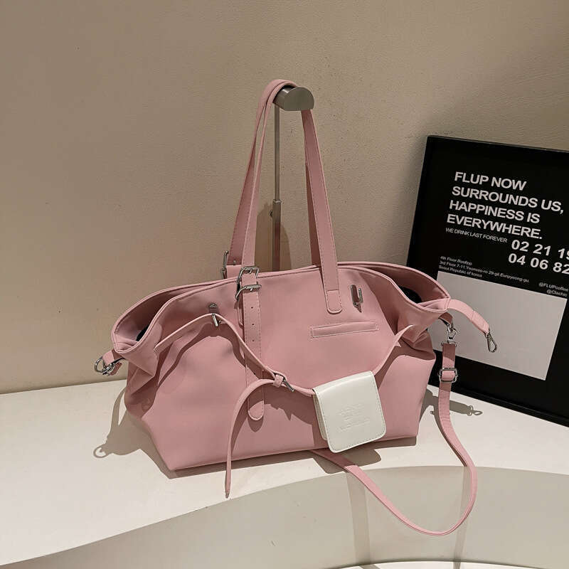 Korean Style Suede Tote for Women 2025 New Fashionable Handbag Bags Designer Large Capacity Shoulder Crossbody Bag