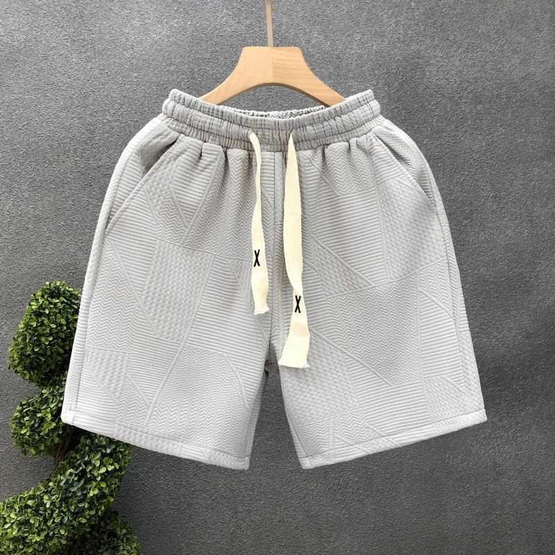Gmiixder Minimalist Dark Patterned Shorts Mens Clothing Popular Summer Half Sweatpants 2025 New Trend for Mens Casual Shorts Y250814