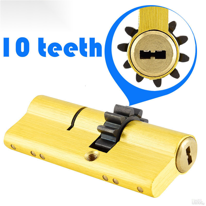 Anti-Theft Living Room Door Lock - Robust 10 Gear Mechanism for Extra Protection