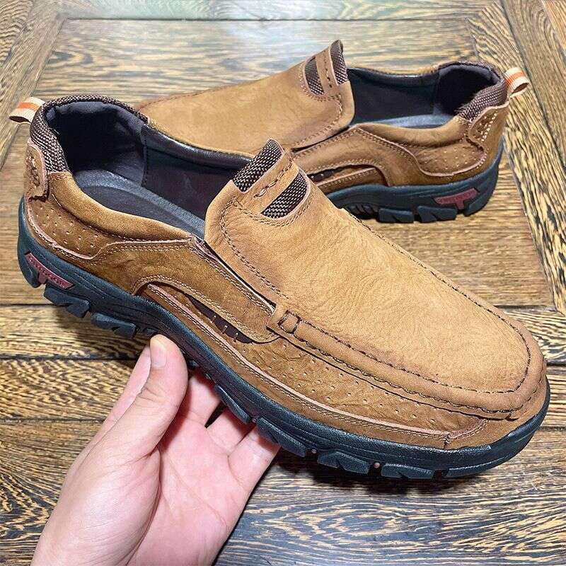 Hiking Outdoor Work Men 2024 New Men's Casual Dad Large Size Shoes