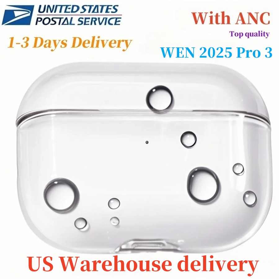 USA Stock For Apple AirPods pro 3 3rd airpods pro 2 airpods 4 5 6 earphones Solid Silicone Cute Protective Headphone Cover Wireless Charging 3nd 2nd airpod anc Case