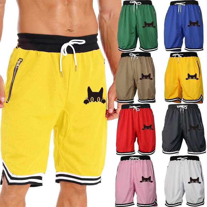 Summer Men Comfortable Breathable Casual Basketball Fitness Beach Sports Shorts Male Bermudas Y250814