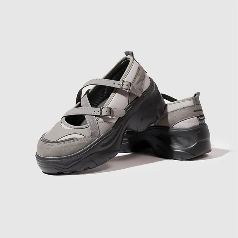Ballet Style Fashion Spring Autumn Mary Janes Women Flats Comfortable Soft Platform Sports Loafers Casual Chunky Sneakers Shoes 250809