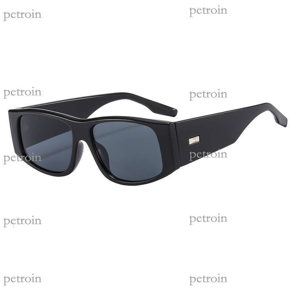 New Square Frame Personality Trendy Versatile Internet Celebrity Same Ins Style UV Protection Sunglasses