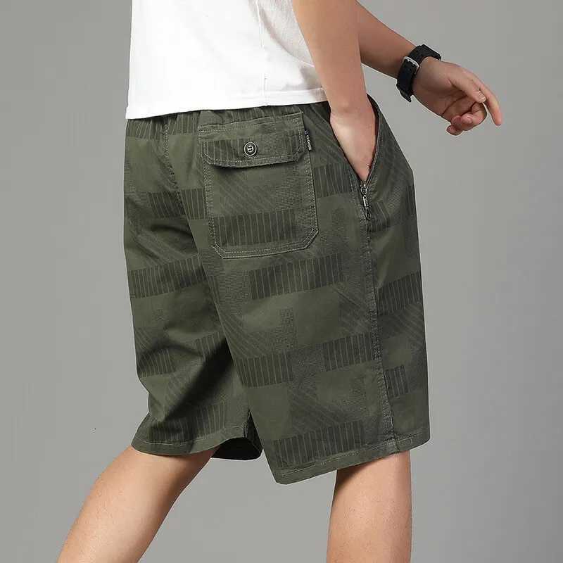 Big Size Mens Casual Shorts Summer Light Weight Shorts Outdoor Sports Cool Breathable Beach Relaxed Fit Cotton Cargo Shorts Y250814