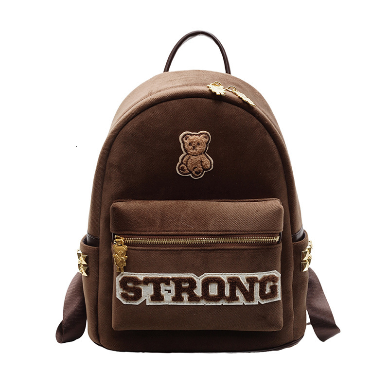 Autumn New Unisex Style Backpack For Women Large Capacity New Casual Student Campus Bag Travel Backpack Autumn New Designer Bag