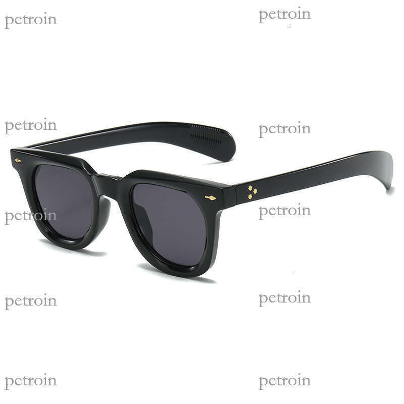 New Style Rice Stud Large Frame Sunscreen Candy Color Round Internet Celebrity Versatile High Sense Fashion Sunglasses