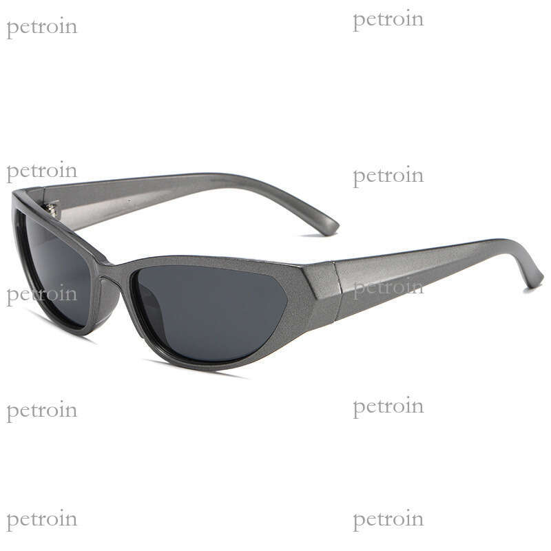 New Style Personality Fashion HD Polarized Futuristic Cat Eye Y2K Trendy Sunglasses