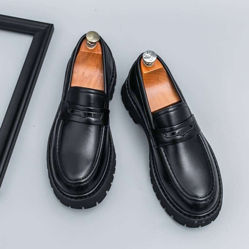 Leather Wedding Formal Oxfords Business Casual Office Work For Men Classic Pointy Men's Dress Shoes