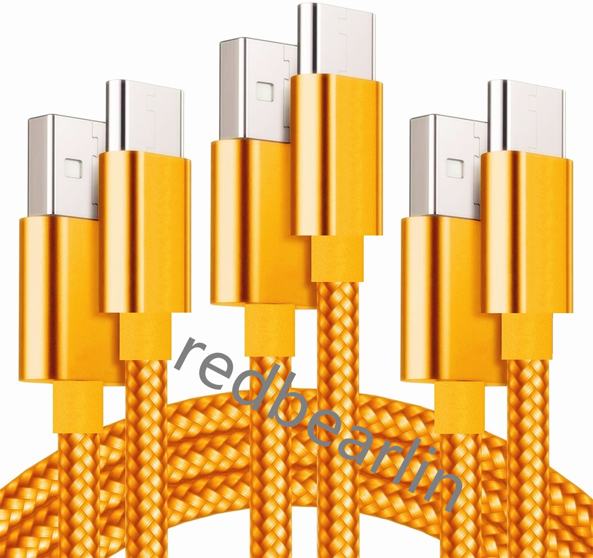 High Speed 1M 2M 3M 2.4A Quick Charging USB C Type c Micro V8 5pin Fabric Nylon Alloy USB Cable Cables For Samsung S23 S25 Note 20 Htc lg Android phon
