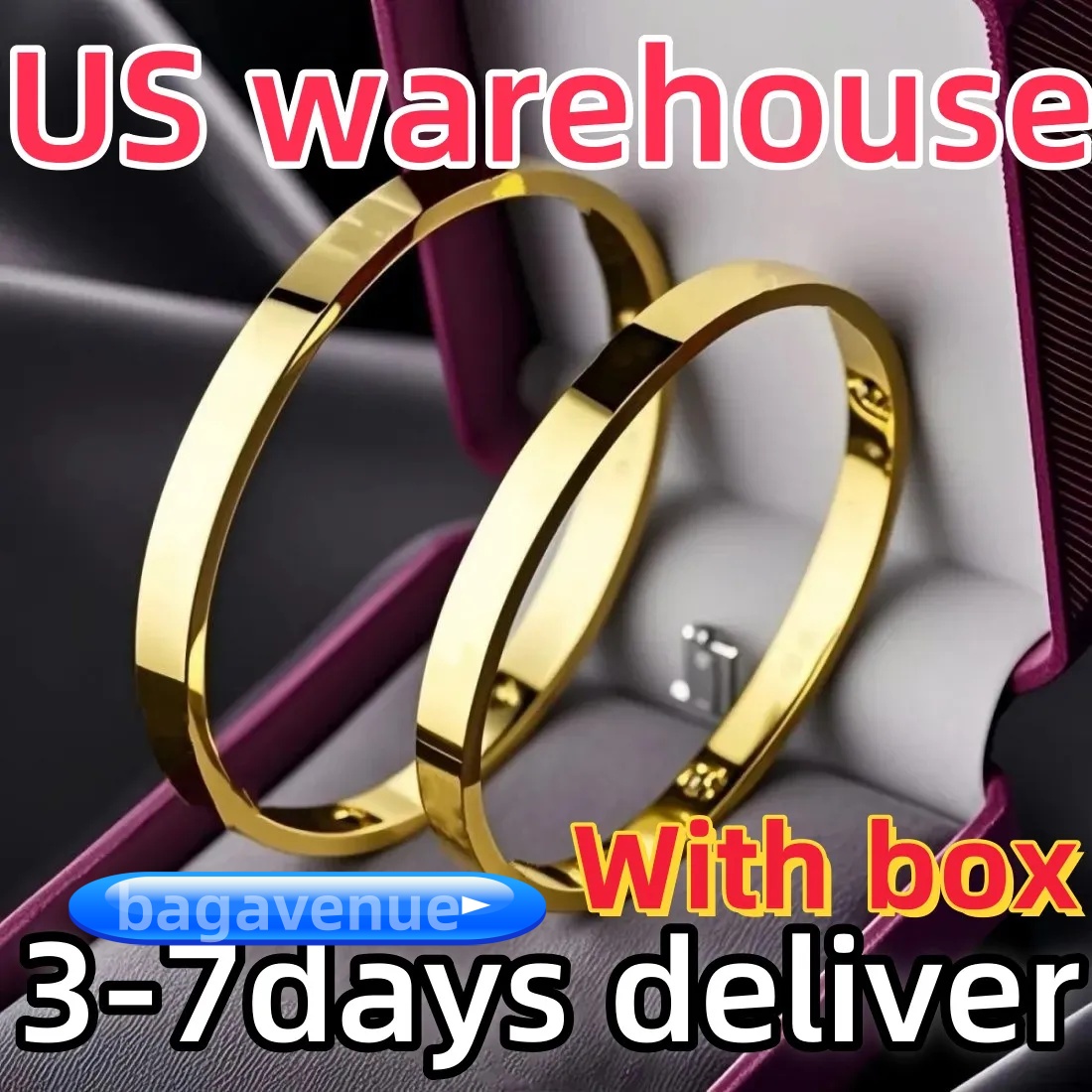 luxury jewelry designer for women bracelet designer men bracelet women designer gold mens bracelet men luxe designer jewlery 18K Gold with box Size 16-19 Silver