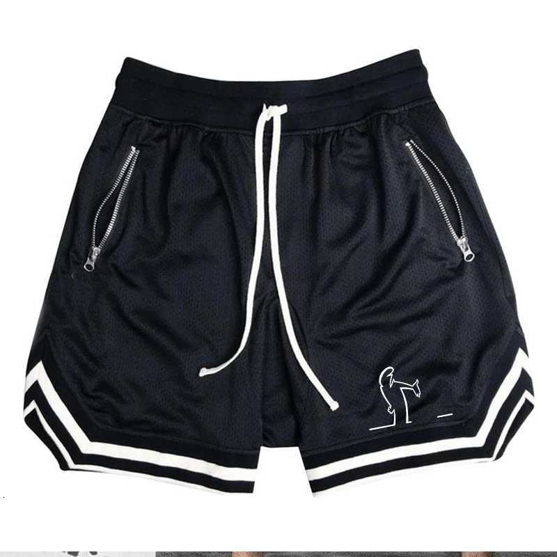 Basketball Shorts For Men Loose Sport Shorts American Pants Quick Drying Mesh Sports Five-point Pants Summer Streetwear Y250814