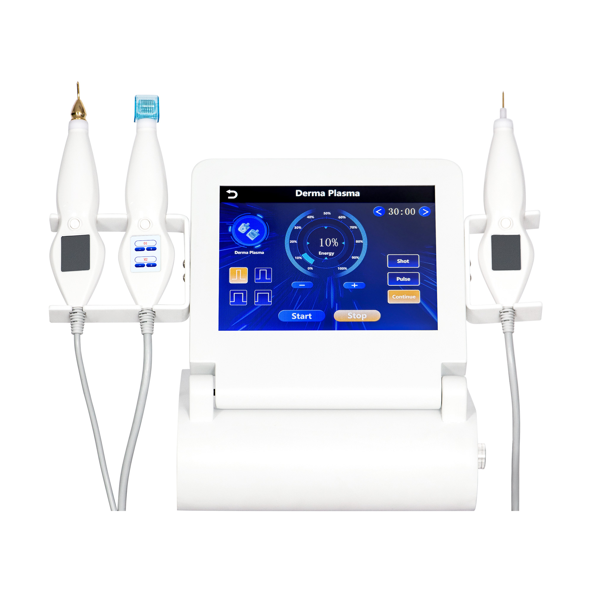 6 In 1 Factory Supply Pigmentation Treatment Plasma Machine Device Easy Adjust Energy Hot And Cold Therapy Skin Care Tool