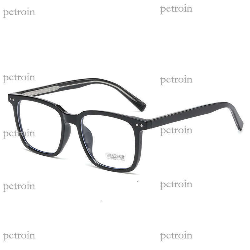 TR90 Frame Fashion Trend Anti-Blue Light for Women High-End Bare Face Insert Core Myopia Optical Internet Celebrity Non-Prescription Glasses