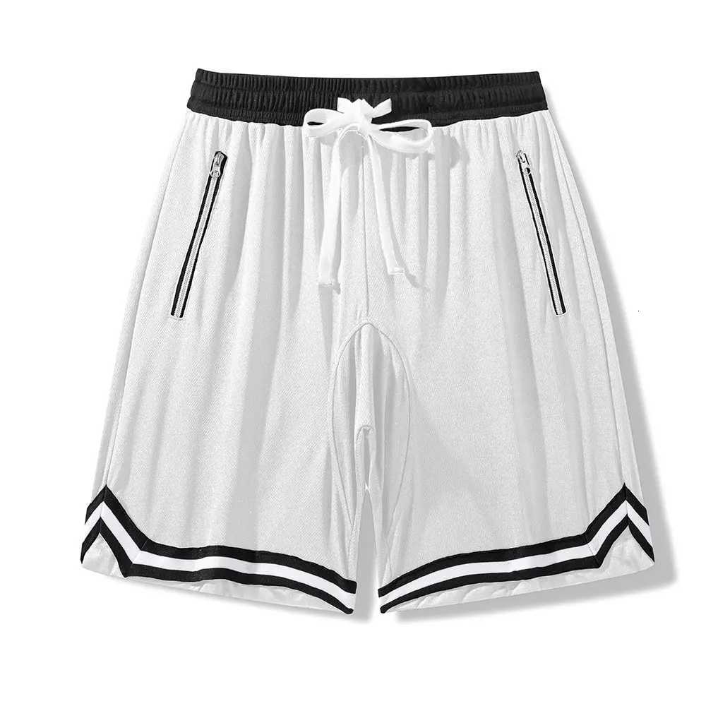 Mens Basketball Shorts Quick Dry Mesh Gym Shorts Fitness Male Sport Short Pants with Zip Pockets Summer Multi-color Sportwear Y250814