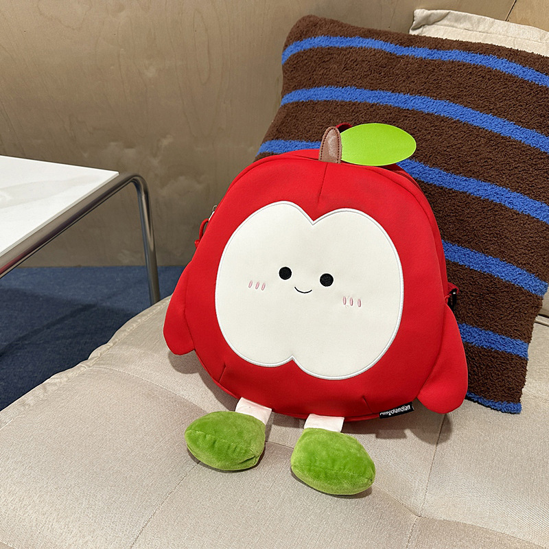 Autumn New Neutral Style Backpack New Casual Backpack, Fresh Style Cute Fruit Girl Backpack Cartoon Children's Bag Autumn New Designer Backpack
