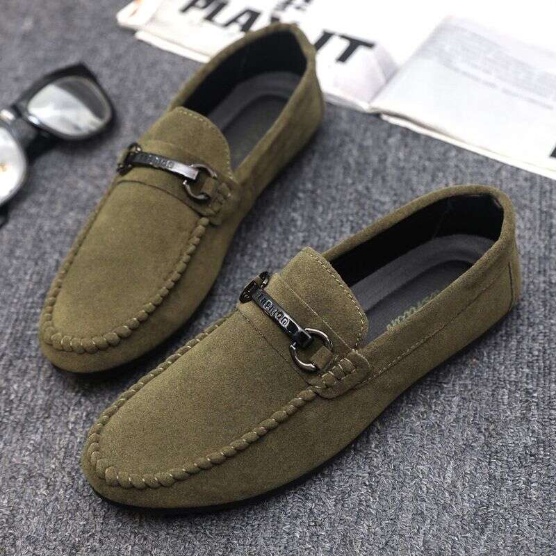 Lightweight Loafers, Bean Shoes, Men's Driving, Formal Attire, Wedding, Groom's Trend, Thick Soles, Anti Slip For Work