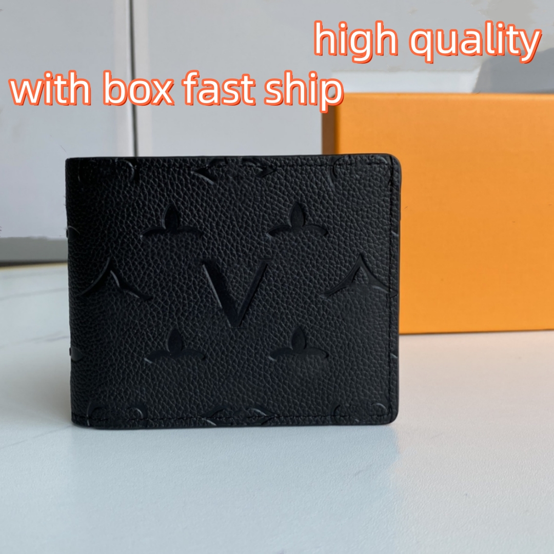 Top Luxury Leather Mens Designer Wallet Fashion louisevuitunns credit card Handbag For Men Classic Purse Card Holder Coin vuttons Famous Clutch Wallet With box V2