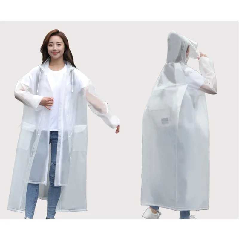 Waterproof Long Hooded Raincoat for Men Women Rain Cover Motobike Rain Coat Moto Rain Suit Outdoor Military Raincoat Y250814