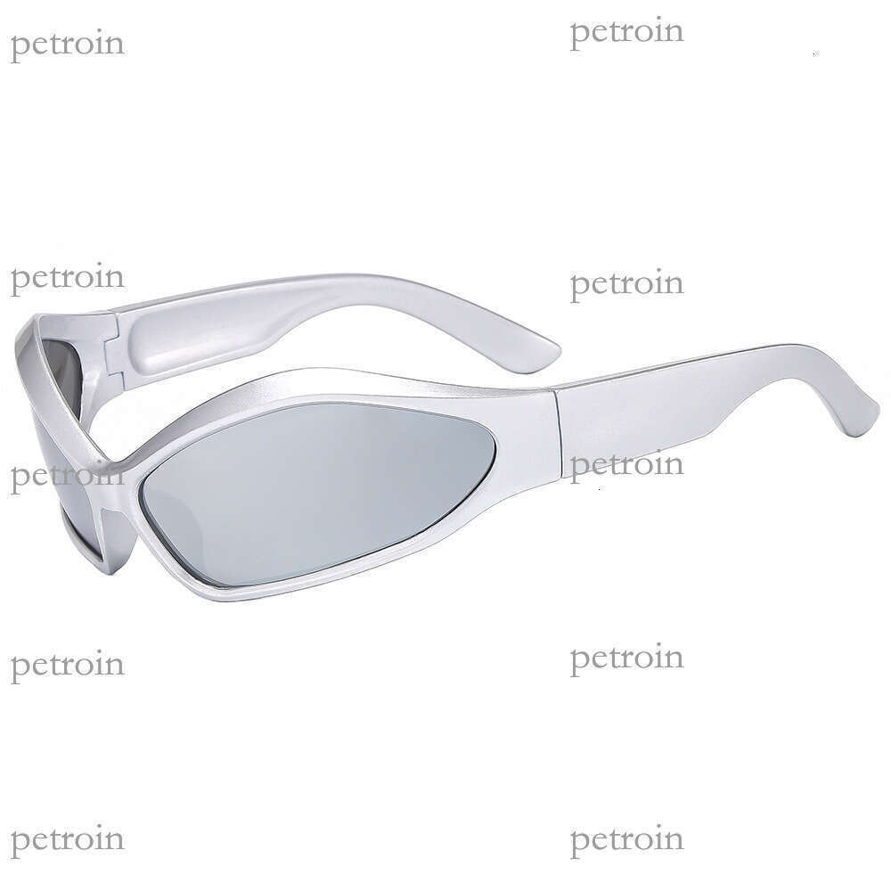 New Outdoor Mountaineering and Cycling HD Trendy Versatile Bare-faced Coating Sports Sunglasses