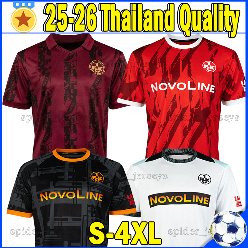 XXXL 4XL 1. FC Kaiserslautern Soccer Jerseys Retro 1997 Football Shirts 125th anniversary PRTAJIN REDONDO 25 26 EMRELI Die roten Teufel 2025 2026 RITTER Men Uniforms